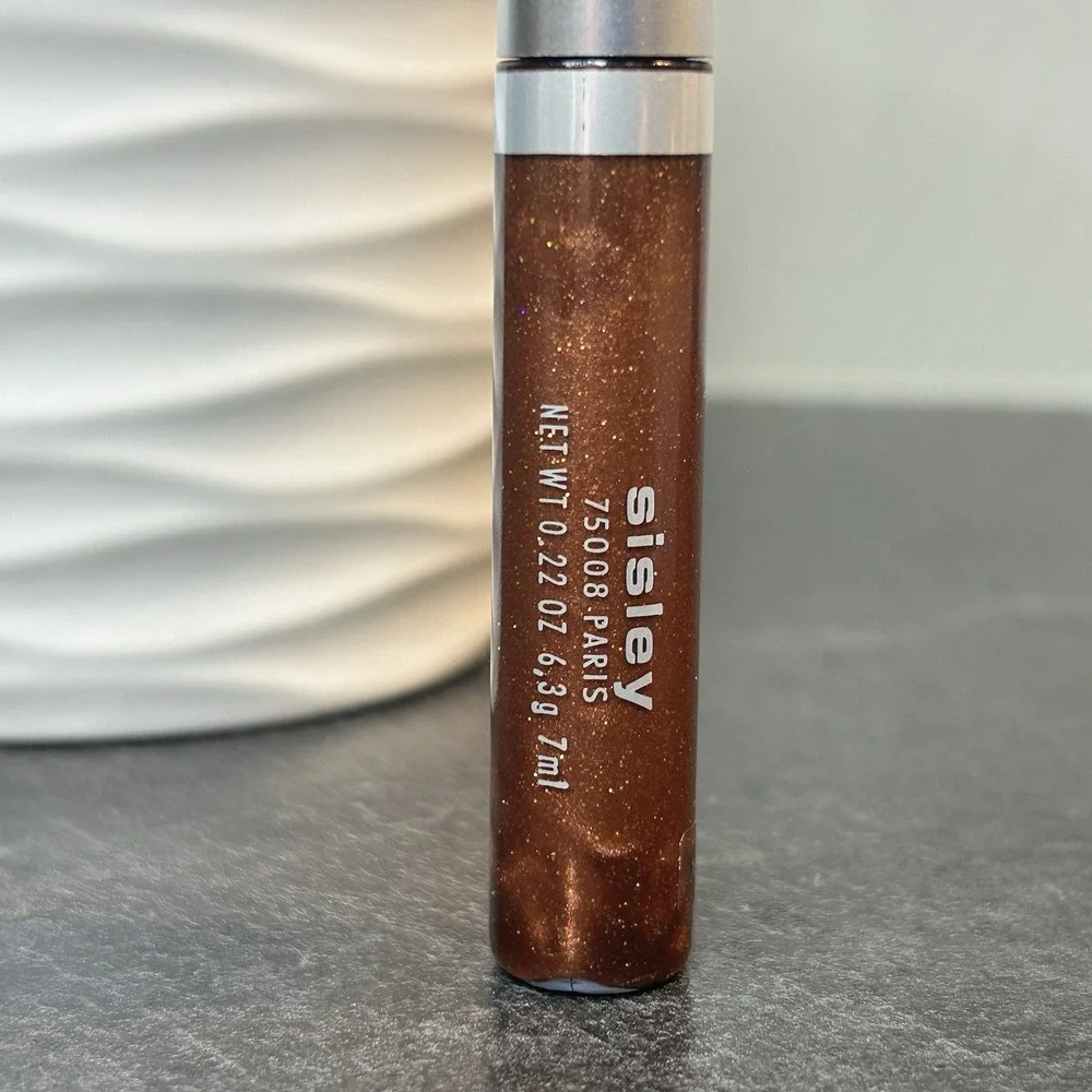 NEW Sisley Glossy Gloss Lip‎ Gloss 3 CARAMEL Full Size DISCONTINUED